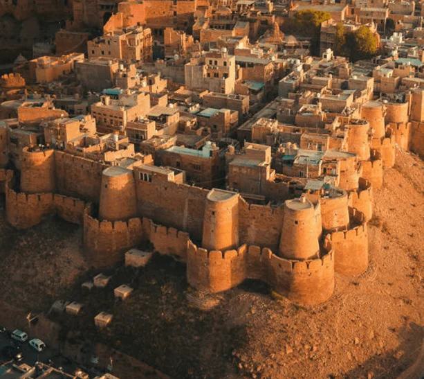 golden fort of jaisalmer city rajasthan